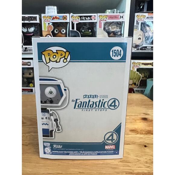 NEW IN HAND H.E.R.B.I.E. Fantastic 4 Funko Pop Bobblehead #1504 Marvel Four MCU - Picture 3 of 6